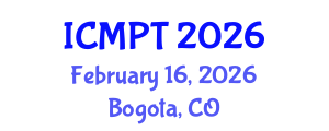 International Conference on Mycotoxins, Phycotoxins and Toxicology (ICMPT) February 16, 2026 - Bogota, Colombia International Conference on Mycotoxins, Phycotoxins and Toxicology (ICMPT) February 16, 2026 - Bogota, Colombia