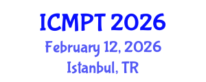 International Conference on Mycotoxins, Phycotoxins and Toxicology (ICMPT) February 12, 2026 - Istanbul, Turkey International Conference on Mycotoxins, Phycotoxins and Toxicology (ICMPT) February 12, 2026 - Istanbul, Turkey