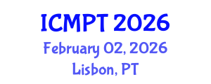 International Conference on Mycotoxins, Phycotoxins and Toxicology (ICMPT) February 02, 2026 - Lisbon, Portugal International Conference on Mycotoxins, Phycotoxins and Toxicology (ICMPT) February 02, 2026 - Lisbon, Portugal