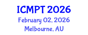 International Conference on Mycotoxins, Phycotoxins and Toxicology (ICMPT) February 02, 2026 - Melbourne, Australia International Conference on Mycotoxins, Phycotoxins and Toxicology (ICMPT) February 02, 2026 - Melbourne, Australia
