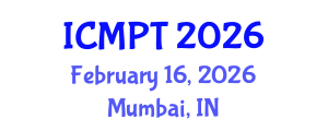 International Conference on Mycotoxins, Phycotoxins and Toxicology (ICMPT) February 16, 2026 - Mumbai, India