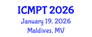 International Conference on Mycotoxins, Phycotoxins and Toxicology (ICMPT) January 19, 2026 - Maldives, Maldives International Conference on Mycotoxins, Phycotoxins and Toxicology (ICMPT) January 19, 2026 - Maldives, Maldives