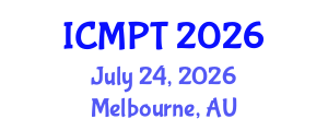 International Conference on Mycotoxins, Phycotoxins and Toxicology (ICMPT) July 24, 2026 - Melbourne, Australia International Conference on Mycotoxins, Phycotoxins and Toxicology (ICMPT) July 24, 2026 - Melbourne, Australia