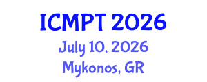 International Conference on Mycotoxins, Phycotoxins and Toxicology (ICMPT) July 10, 2026 - Mykonos, Greece
