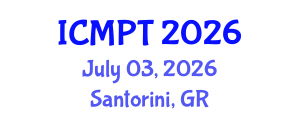 International Conference on Mycotoxins, Phycotoxins and Toxicology (ICMPT) July 03, 2026 - Santorini, Greece International Conference on Mycotoxins, Phycotoxins and Toxicology (ICMPT) July 03, 2026 - Santorini, Greece