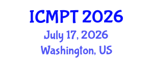 International Conference on Mycotoxins, Phycotoxins and Toxicology (ICMPT) July 17, 2026 - Washington, United States