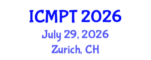 International Conference on Mycotoxins, Phycotoxins and Toxicology (ICMPT) July 29, 2026 - Zurich, Switzerland International Conference on Mycotoxins, Phycotoxins and Toxicology (ICMPT) July 29, 2026 - Zurich, Switzerland