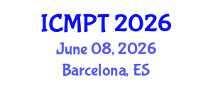 International Conference on Mycotoxins, Phycotoxins and Toxicology (ICMPT) June 08, 2026 - Barcelona, Spain International Conference on Mycotoxins, Phycotoxins and Toxicology (ICMPT) June 08, 2026 - Barcelona, Spain