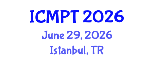 International Conference on Mycotoxins, Phycotoxins and Toxicology (ICMPT) June 29, 2026 - Istanbul, Turkey International Conference on Mycotoxins, Phycotoxins and Toxicology (ICMPT) June 29, 2026 - Istanbul, Turkey