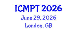 International Conference on Mycotoxins, Phycotoxins and Toxicology (ICMPT) June 29, 2026 - London, United Kingdom International Conference on Mycotoxins, Phycotoxins and Toxicology (ICMPT) June 29, 2026 - London, United Kingdom