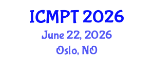 International Conference on Mycotoxins, Phycotoxins and Toxicology (ICMPT) June 22, 2026 - Oslo, Norway International Conference on Mycotoxins, Phycotoxins and Toxicology (ICMPT) June 22, 2026 - Oslo, Norway