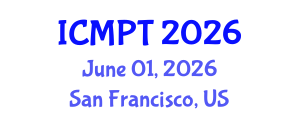 International Conference on Mycotoxins, Phycotoxins and Toxicology (ICMPT) June 01, 2026 - San Francisco, United States International Conference on Mycotoxins, Phycotoxins and Toxicology (ICMPT) June 01, 2026 - San Francisco, United States