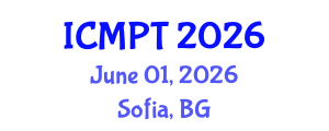 International Conference on Mycotoxins, Phycotoxins and Toxicology (ICMPT) June 01, 2026 - Sofia, Bulgaria International Conference on Mycotoxins, Phycotoxins and Toxicology (ICMPT) June 01, 2026 - Sofia, Bulgaria