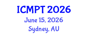 International Conference on Mycotoxins, Phycotoxins and Toxicology (ICMPT) June 15, 2026 - Sydney, Australia International Conference on Mycotoxins, Phycotoxins and Toxicology (ICMPT) June 15, 2026 - Sydney, Australia
