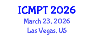International Conference on Mycotoxins, Phycotoxins and Toxicology (ICMPT) March 23, 2026 - Las Vegas, United States International Conference on Mycotoxins, Phycotoxins and Toxicology (ICMPT) March 23, 2026 - Las Vegas, United States