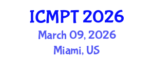 International Conference on Mycotoxins, Phycotoxins and Toxicology (ICMPT) March 09, 2026 - Miami, United States International Conference on Mycotoxins, Phycotoxins and Toxicology (ICMPT) March 09, 2026 - Miami, United States