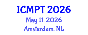 International Conference on Mycotoxins, Phycotoxins and Toxicology (ICMPT) May 11, 2026 - Amsterdam, Netherlands International Conference on Mycotoxins, Phycotoxins and Toxicology (ICMPT) May 11, 2026 - Amsterdam, Netherlands