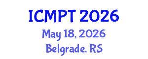 International Conference on Mycotoxins, Phycotoxins and Toxicology (ICMPT) May 18, 2026 - Belgrade, Serbia