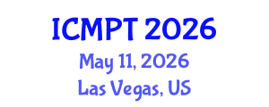 International Conference on Mycotoxins, Phycotoxins and Toxicology (ICMPT) May 11, 2026 - Las Vegas, United States International Conference on Mycotoxins, Phycotoxins and Toxicology (ICMPT) May 11, 2026 - Las Vegas, United States