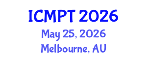 International Conference on Mycotoxins, Phycotoxins and Toxicology (ICMPT) May 25, 2026 - Melbourne, Australia International Conference on Mycotoxins, Phycotoxins and Toxicology (ICMPT) May 25, 2026 - Melbourne, Australia