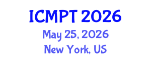 International Conference on Mycotoxins, Phycotoxins and Toxicology (ICMPT) May 25, 2026 - New York, United States International Conference on Mycotoxins, Phycotoxins and Toxicology (ICMPT) May 25, 2026 - New York, United States