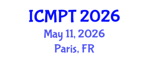 International Conference on Mycotoxins, Phycotoxins and Toxicology (ICMPT) May 11, 2026 - Paris, France International Conference on Mycotoxins, Phycotoxins and Toxicology (ICMPT) May 11, 2026 - Paris, France