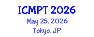 International Conference on Mycotoxins, Phycotoxins and Toxicology (ICMPT) May 25, 2026 - Tokyo, Japan International Conference on Mycotoxins, Phycotoxins and Toxicology (ICMPT) May 25, 2026 - Tokyo, Japan