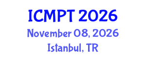 International Conference on Mycotoxins, Phycotoxins and Toxicology (ICMPT) November 08, 2026 - Istanbul, Turkey International Conference on Mycotoxins, Phycotoxins and Toxicology (ICMPT) November 08, 2026 - Istanbul, Turkey