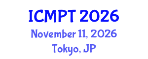 International Conference on Mycotoxins, Phycotoxins and Toxicology (ICMPT) November 11, 2026 - Tokyo, Japan International Conference on Mycotoxins, Phycotoxins and Toxicology (ICMPT) November 11, 2026 - Tokyo, Japan