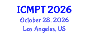 International Conference on Mycotoxins, Phycotoxins and Toxicology (ICMPT) October 28, 2026 - Los Angeles, United States International Conference on Mycotoxins, Phycotoxins and Toxicology (ICMPT) October 28, 2026 - Los Angeles, United States