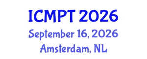 International Conference on Mycotoxins, Phycotoxins and Toxicology (ICMPT) September 16, 2026 - Amsterdam, Netherlands International Conference on Mycotoxins, Phycotoxins and Toxicology (ICMPT) September 16, 2026 - Amsterdam, Netherlands