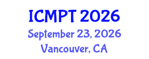 International Conference on Mycotoxins, Phycotoxins and Toxicology (ICMPT) September 23, 2026 - Vancouver, Canada International Conference on Mycotoxins, Phycotoxins and Toxicology (ICMPT) September 23, 2026 - Vancouver, Canada