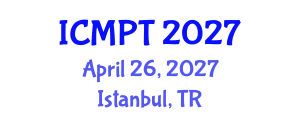 International Conference on Mycotoxins, Phycotoxins and Toxicology (ICMPT) April 26, 2027 - Istanbul, Turkey