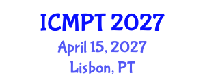 International Conference on Mycotoxins, Phycotoxins and Toxicology (ICMPT) April 15, 2027 - Lisbon, Portugal International Conference on Mycotoxins, Phycotoxins and Toxicology (ICMPT) April 15, 2027 - Lisbon, Portugal