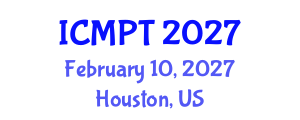 International Conference on Mycotoxins, Phycotoxins and Toxicology (ICMPT) February 10, 2027 - Houston, United States
