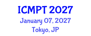International Conference on Mycotoxins, Phycotoxins and Toxicology (ICMPT) January 07, 2027 - Tokyo, Japan International Conference on Mycotoxins, Phycotoxins and Toxicology (ICMPT) January 07, 2027 - Tokyo, Japan