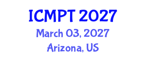 International Conference on Mycotoxins, Phycotoxins and Toxicology (ICMPT) March 03, 2027 - Arizona, United States International Conference on Mycotoxins, Phycotoxins and Toxicology (ICMPT) March 03, 2027 - Arizona, United States