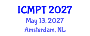 International Conference on Mycotoxins, Phycotoxins and Toxicology (ICMPT) May 13, 2027 - Amsterdam, Netherlands International Conference on Mycotoxins, Phycotoxins and Toxicology (ICMPT) May 13, 2027 - Amsterdam, Netherlands