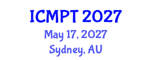 International Conference on Mycotoxins, Phycotoxins and Toxicology (ICMPT) May 17, 2027 - Sydney, Australia International Conference on Mycotoxins, Phycotoxins and Toxicology (ICMPT) May 17, 2027 - Sydney, Australia