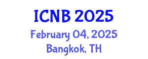International Conference on Nano and Biomaterials (ICNB) February 04, 2025 - Bangkok, Thailand