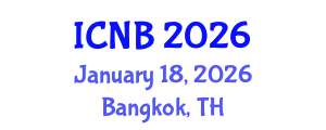 International Conference on Nano and Biomaterials (ICNB) January 18, 2026 - Bangkok, Thailand