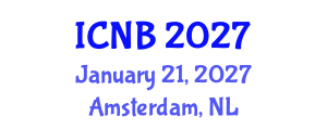 International Conference on Nano and Biomaterials (ICNB) January 21, 2027 - Amsterdam, Netherlands International Conference on Nano and Biomaterials (ICNB) January 21, 2027 - Amsterdam, Netherlands