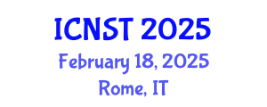 International Conference on Nano Science and Technology (ICNST) February 18, 2025 - Rome, Italy