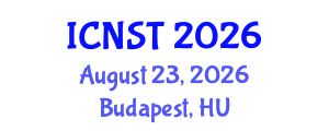 International Conference on Nano Science and Technology (ICNST) August 23, 2026 - Budapest, Hungary