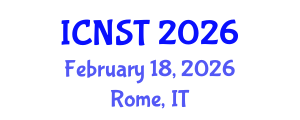 International Conference on Nano Science and Technology (ICNST) February 18, 2026 - Rome, Italy