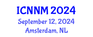 International Conference on Nanobiosensors, Nanomaterials and Microfluidics (ICNNM) September 12, 2024 - Amsterdam, Netherlands