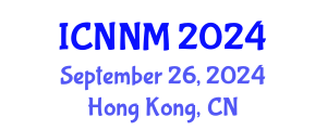 International Conference on Nanobiosensors, Nanomaterials and Microfluidics (ICNNM) September 26, 2024 - Hong Kong, China
