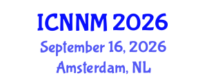 International Conference on Nanobiosensors, Nanomaterials and Microfluidics (ICNNM) September 16, 2026 - Amsterdam, Netherlands