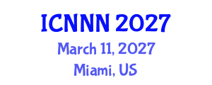 International Conference on Nanobiotechnology, Nanodevices and Nanodrugs (ICNNN) March 11, 2027 - Miami, United States International Conference on Nanobiotechnology, Nanodevices and Nanodrugs (ICNNN) March 11, 2027 - Miami, United States