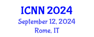 International Conference on Nanochemistry and Nanoengineering (ICNN) September 12, 2024 - Rome, Italy